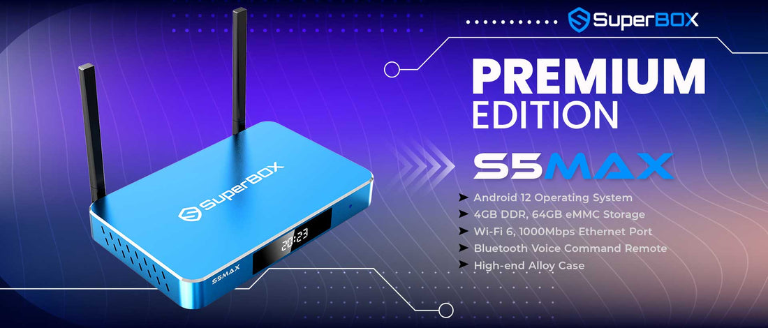 Superbox S5 Max Setup Manual